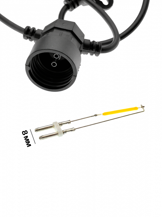 Гирлянда уличная светодиодная 20 лампочек 10м Огонёк OG-LDG24